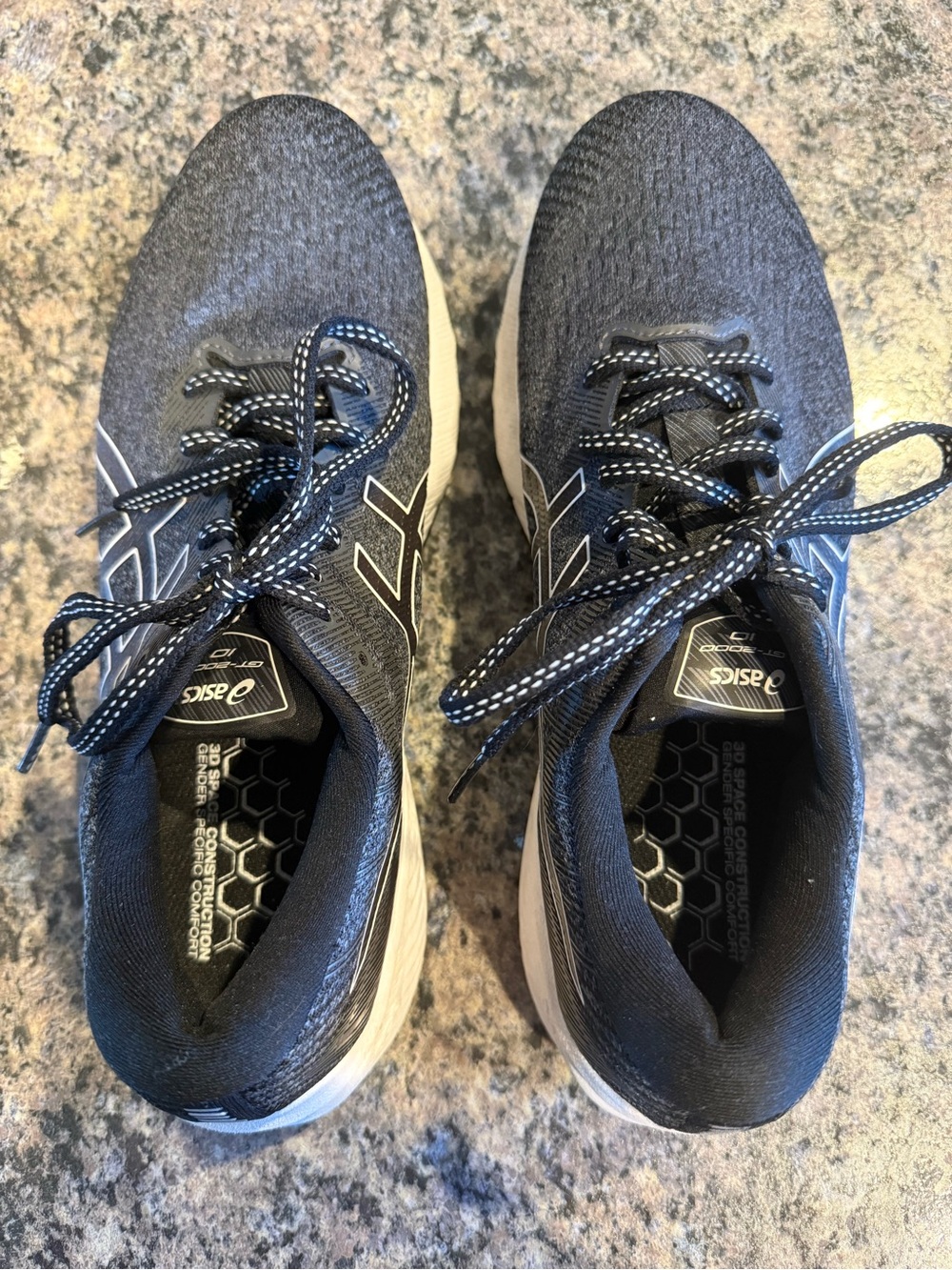 Asics Women’s Running Sneakers - Black and White